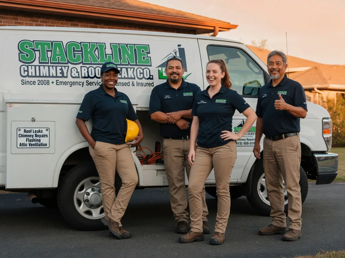 Chimney flashing repair company in Saint Charles, SD
